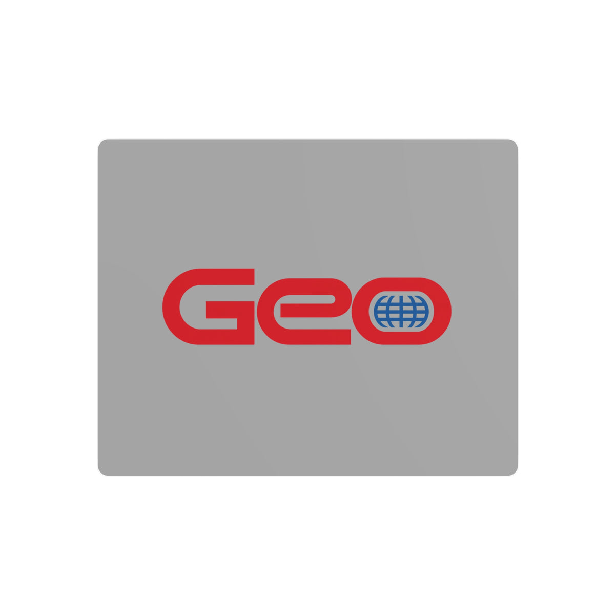 Geo Metal Sign
