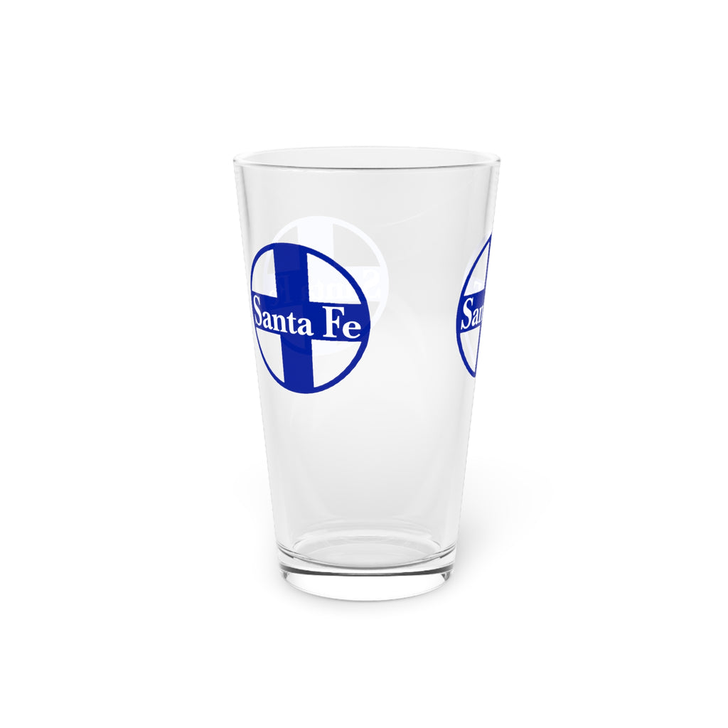 Atchison Topeka and Santa Fe Railway 16oz Pint Glass