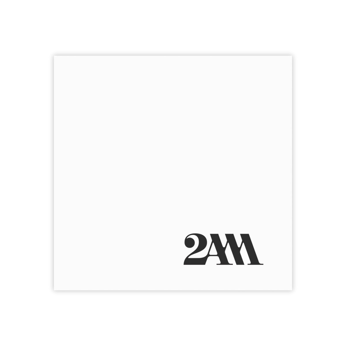 2AM Sticky Post-it Note Pad