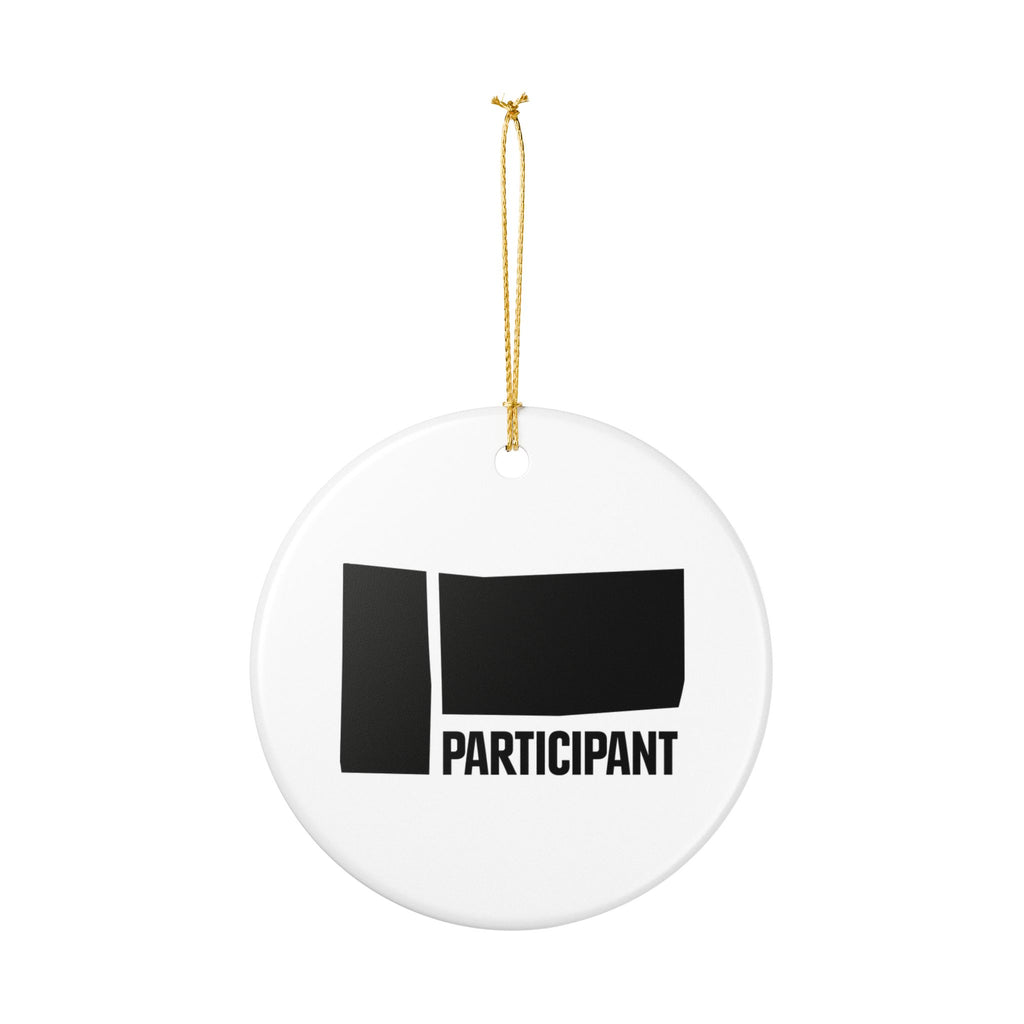 Participant Media Ceramic Ornament