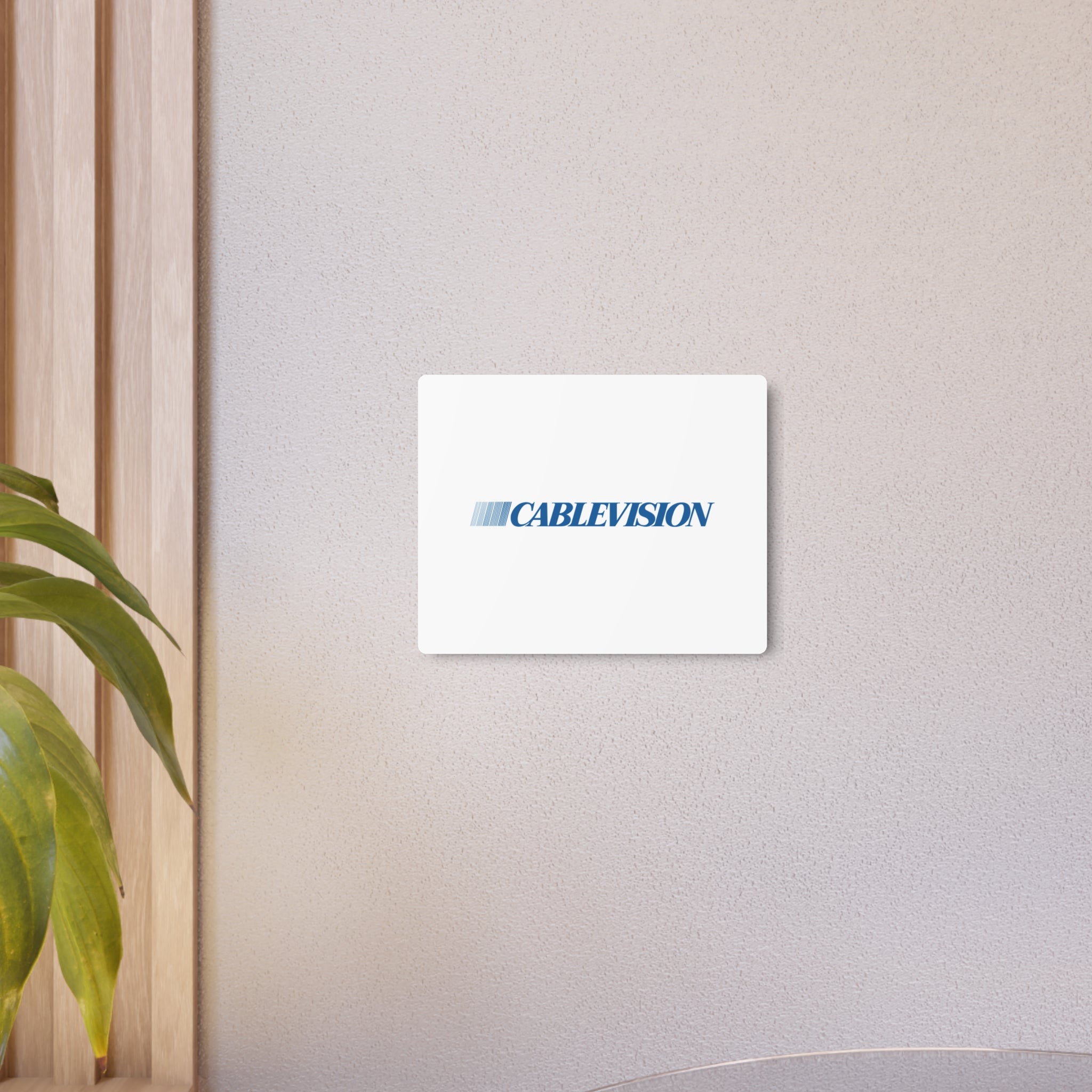 Cablevision Metal Sign
