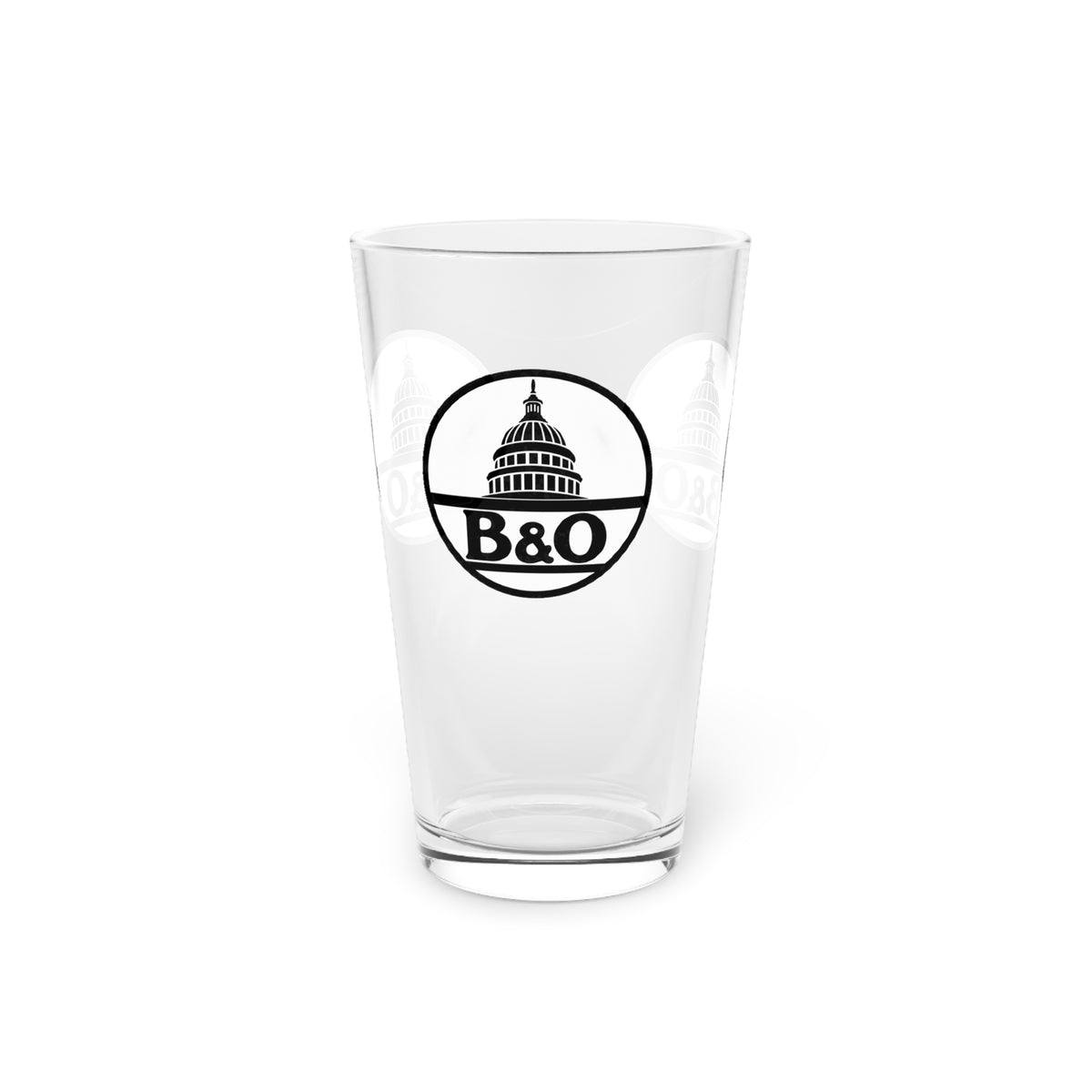 Baltimore and Ohio Railroad 16oz Pint Glass
