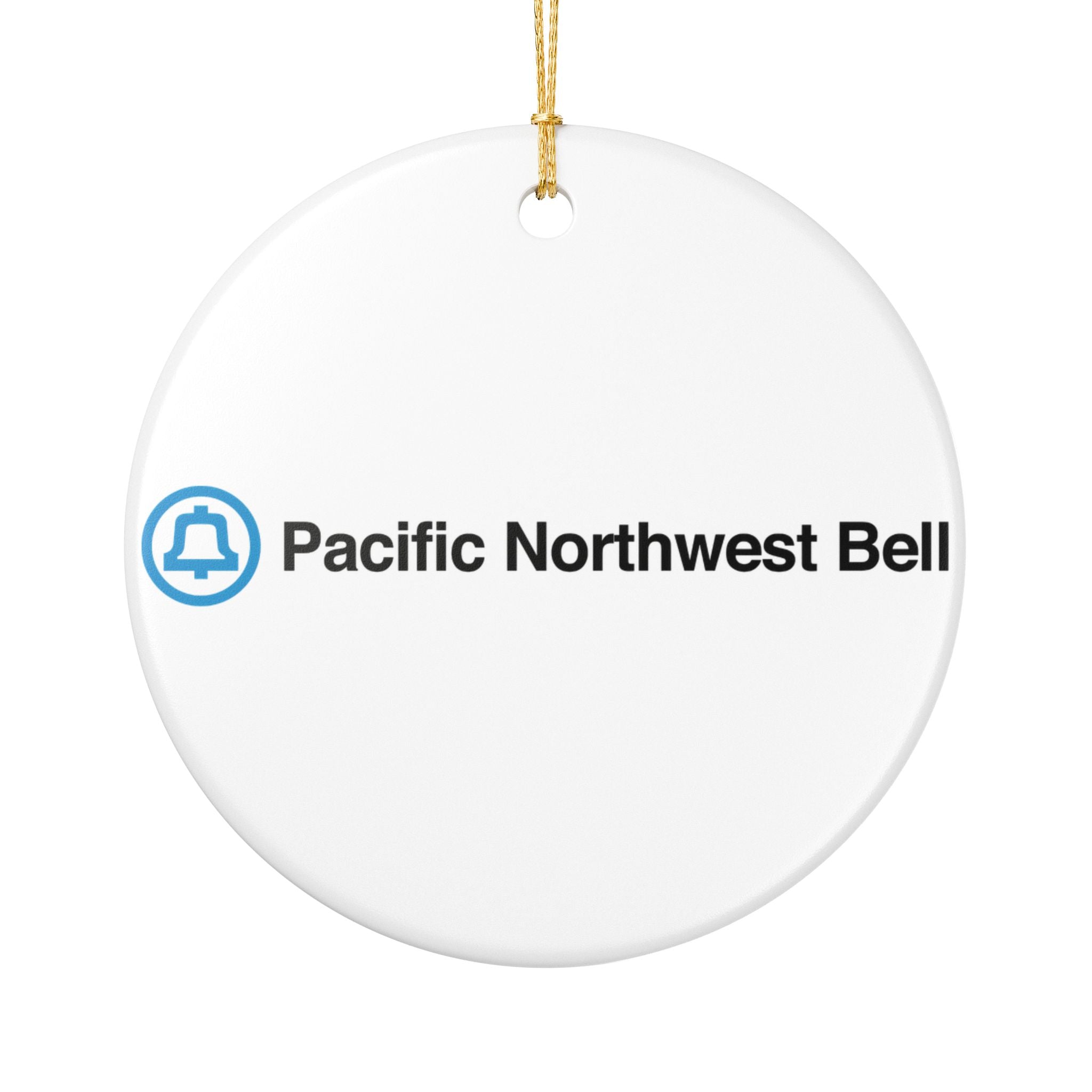 Pacific Northwest Bell Ceramic Ornament