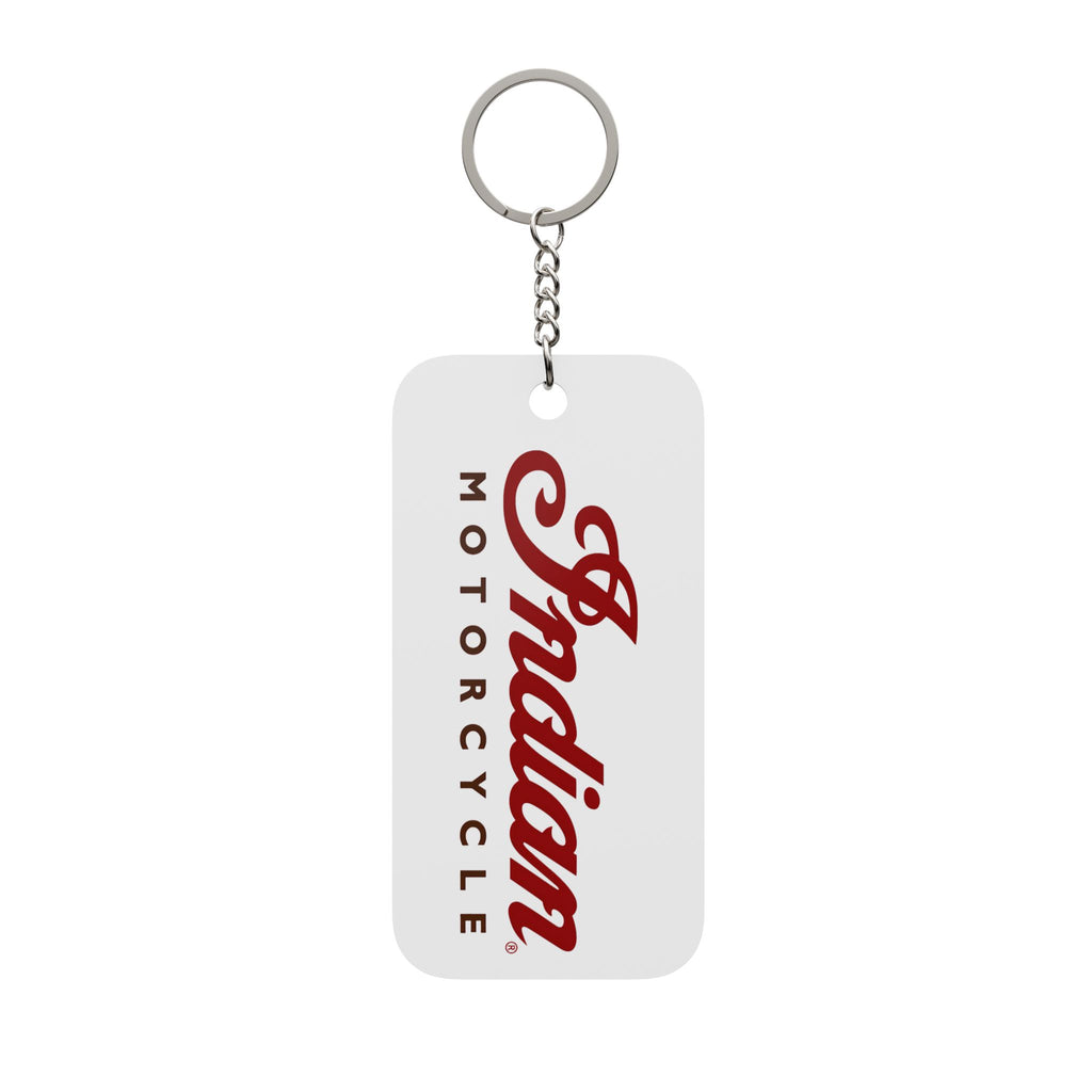Indian Motorcycle Double-Sided Keychain Charm