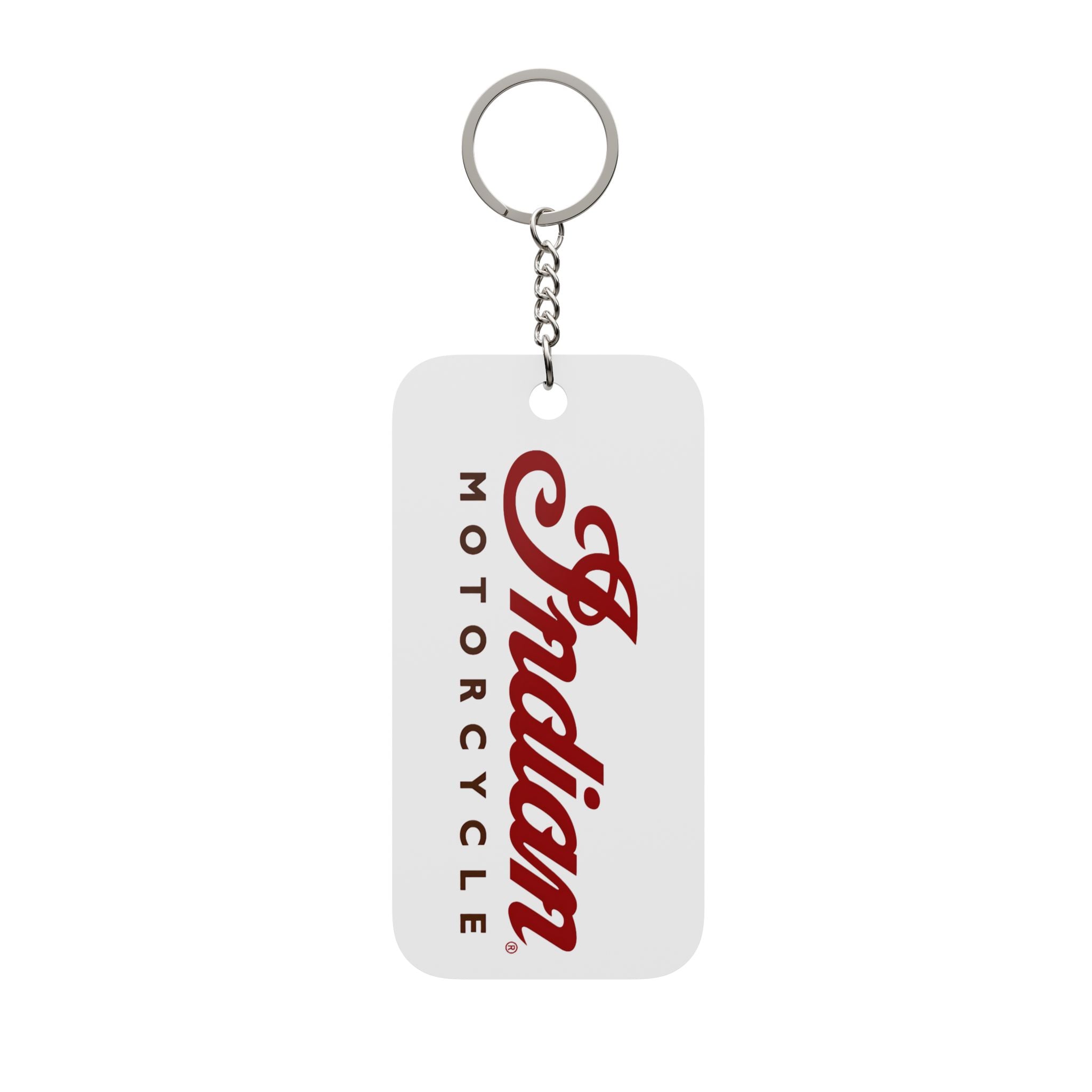 Indian Motorcycle Double-Sided Keychain Charm