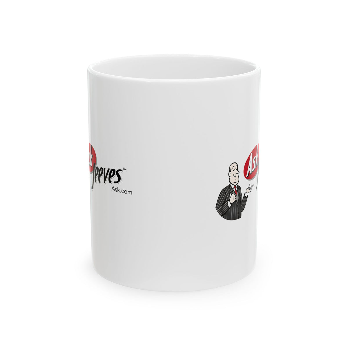 Ask Jeeves Ceramic Coffee Mug