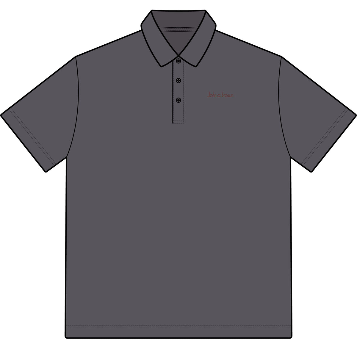 John A. Brown Cotton Polo Shirt