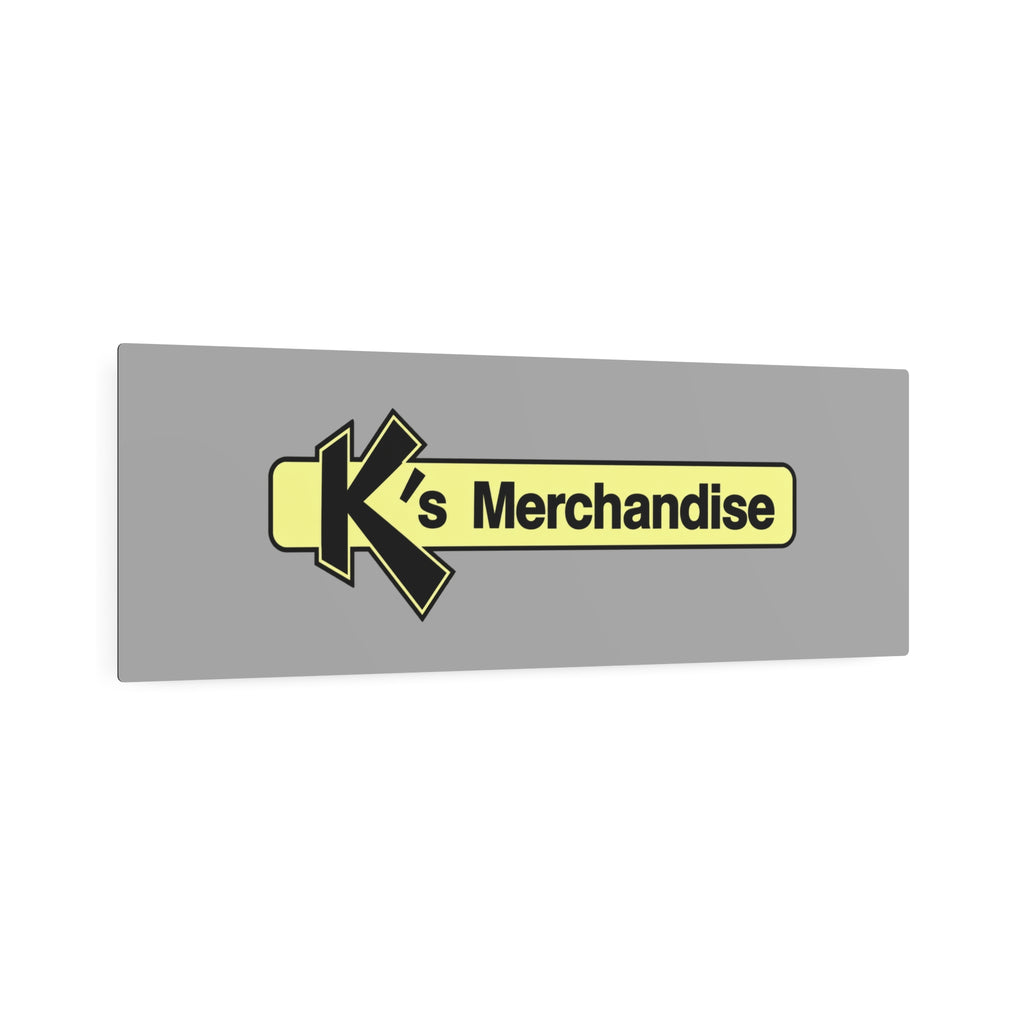 K's Merchandise Mart Metal Sign