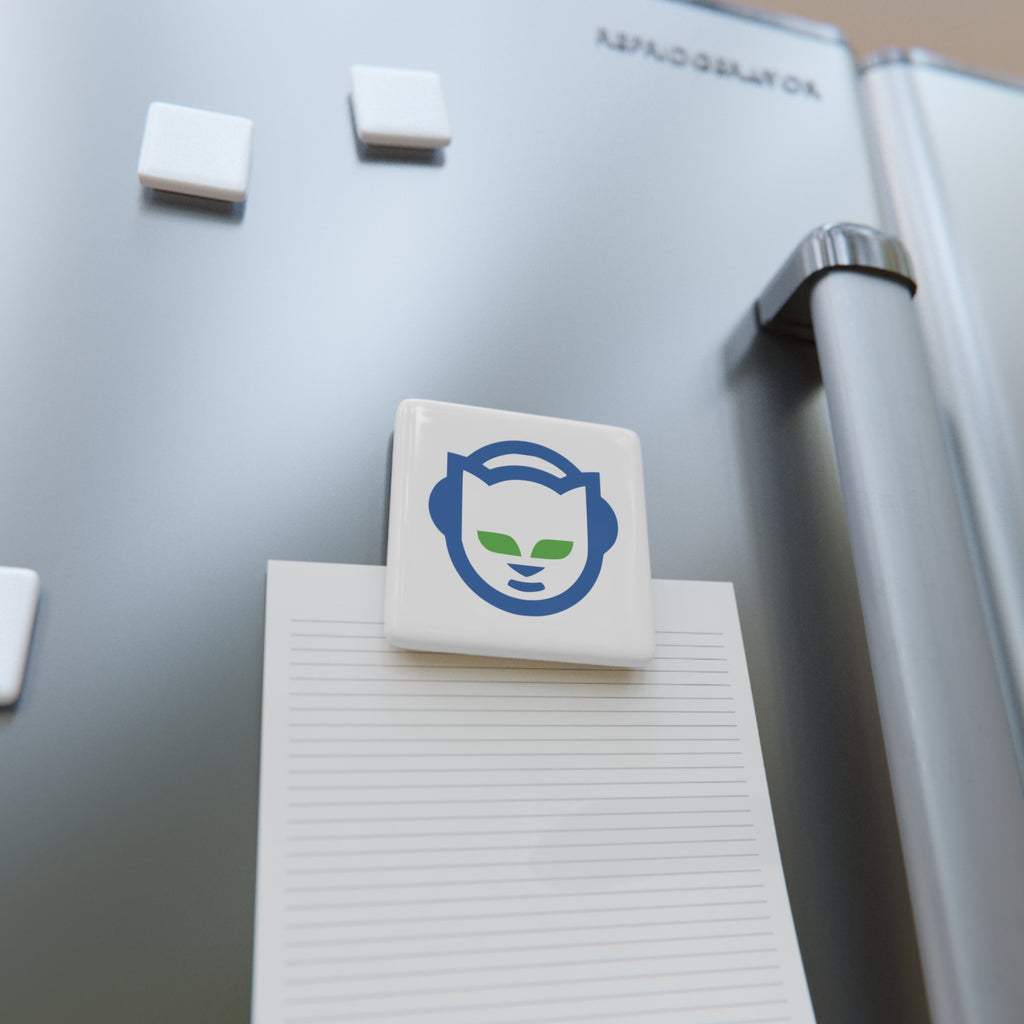 Napster Square Porcelain Fridge Magnet