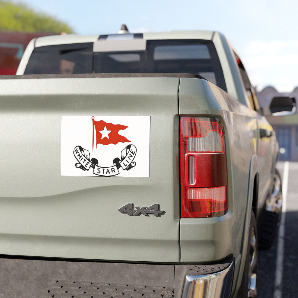 White Star Line Car Magnet