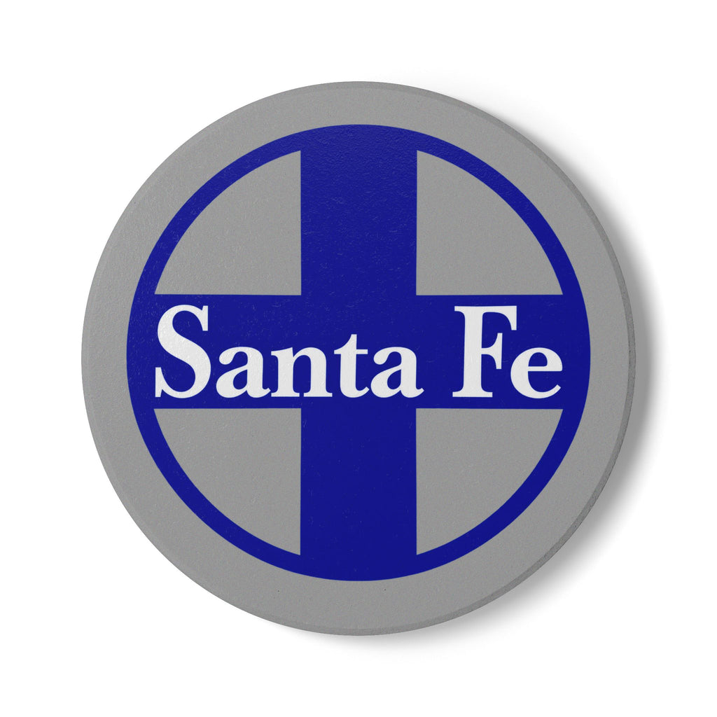 Atchison Topeka and Santa Fe Railway Ceramic Coaster