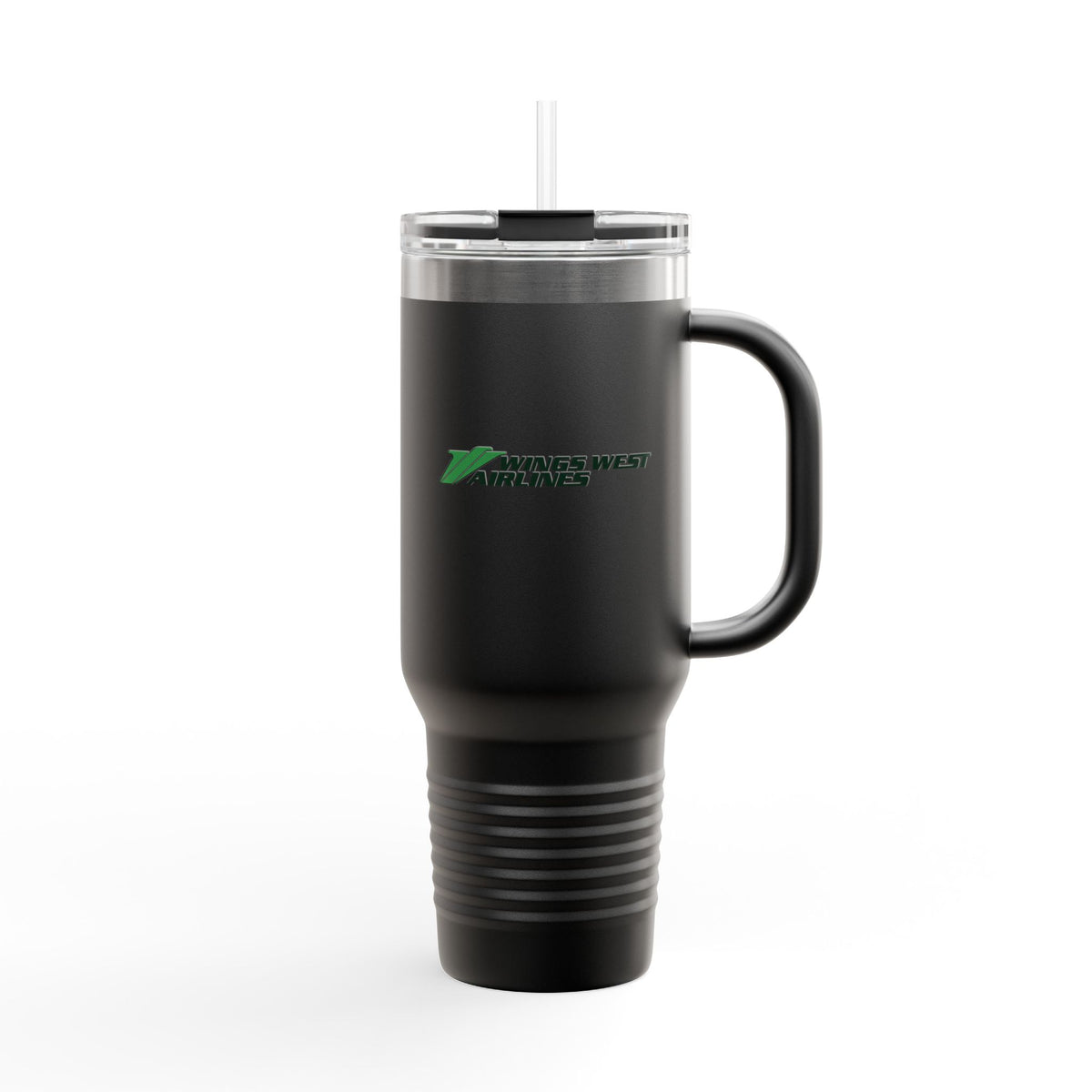 Wings West Airlines 40oz Insulated Travel Mug Stainless Tumbler