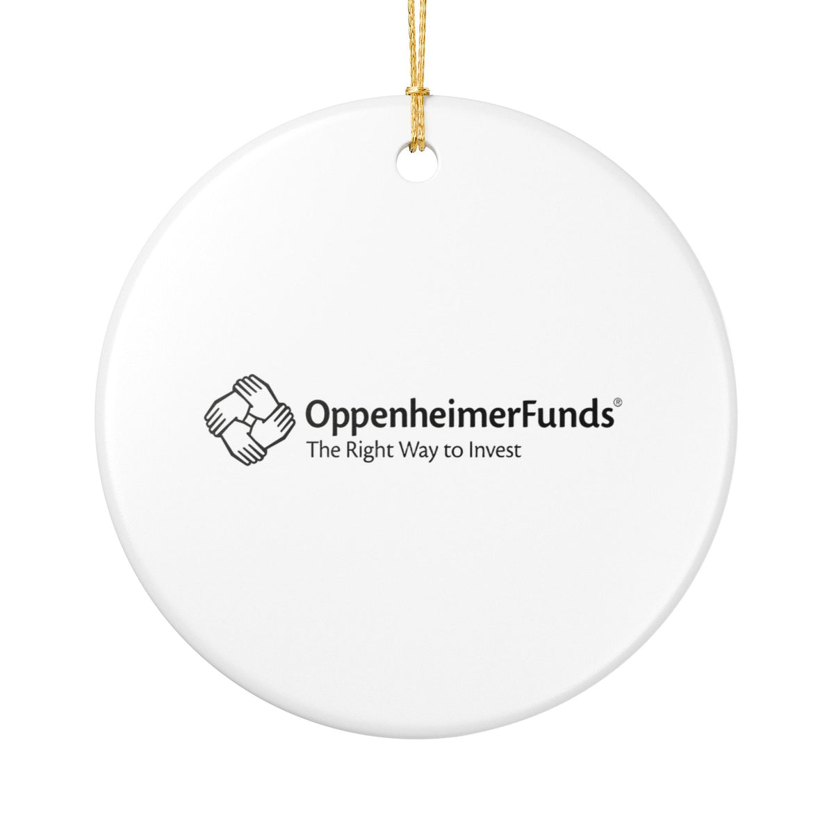 OppenheimerFunds Ceramic Ornament