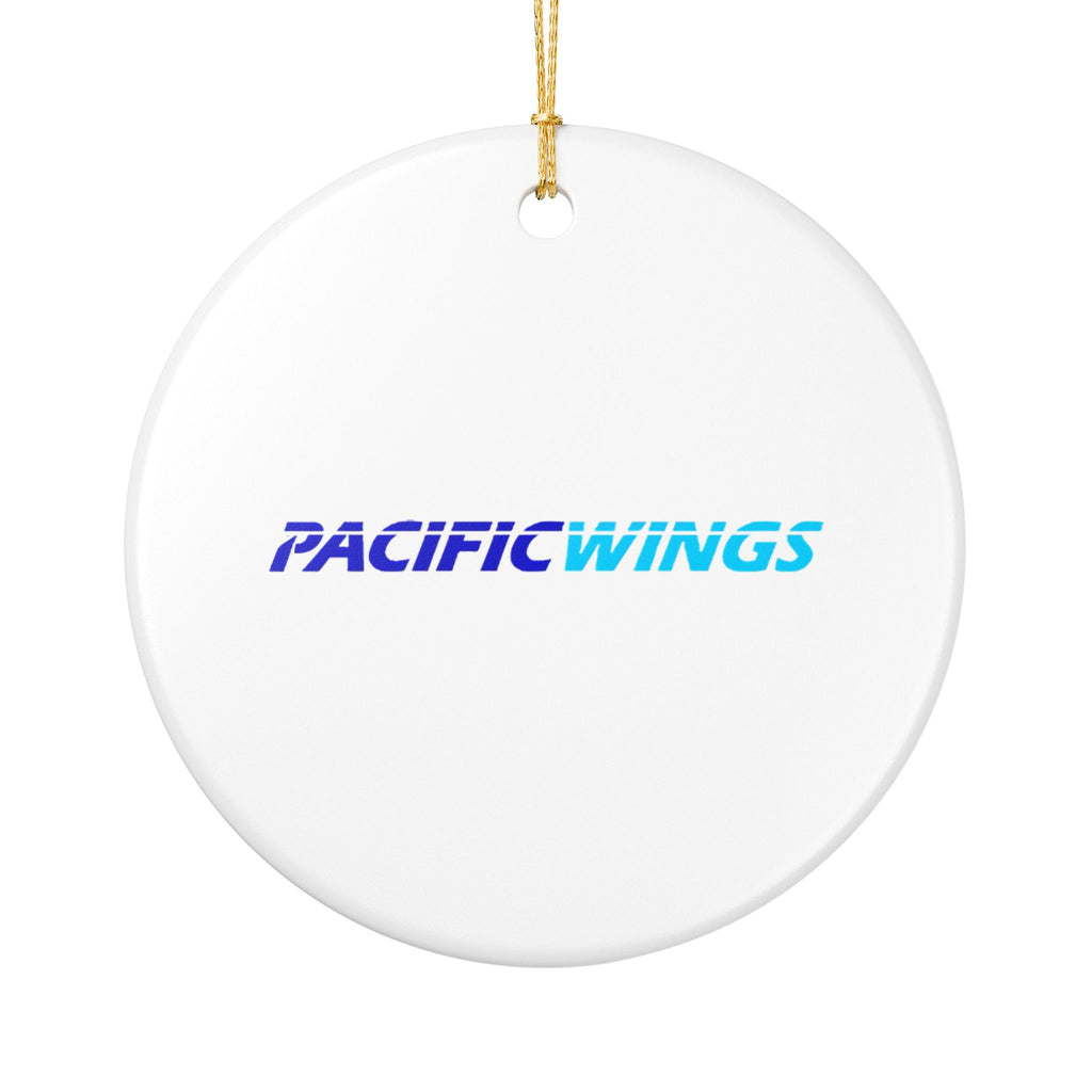 Pacific Wings Ceramic Ornament