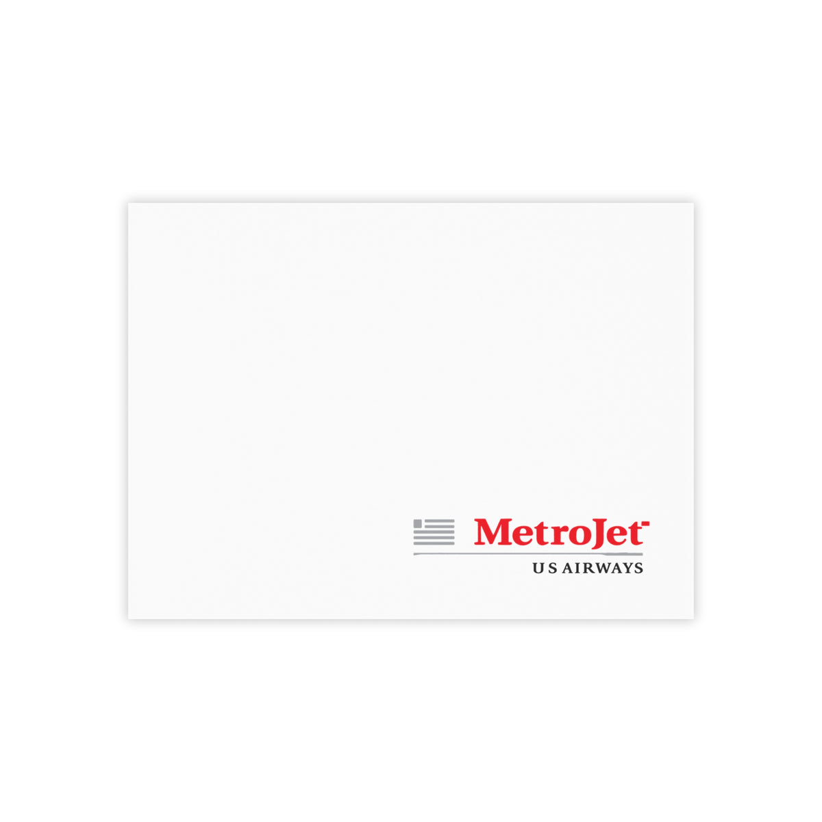 MetroJet Sticky Post-it Note Pad