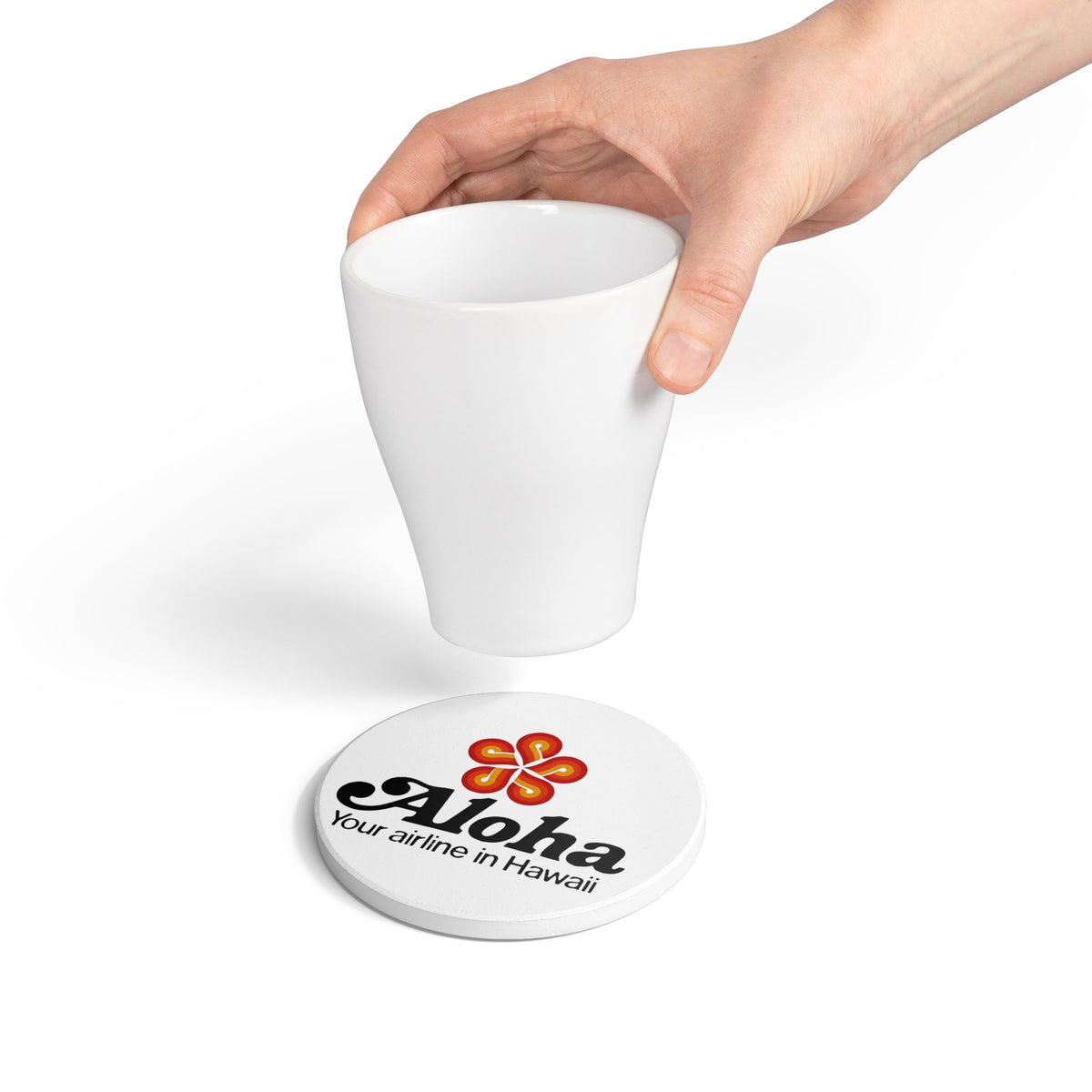 Aloha Airlines Ceramic Coaster