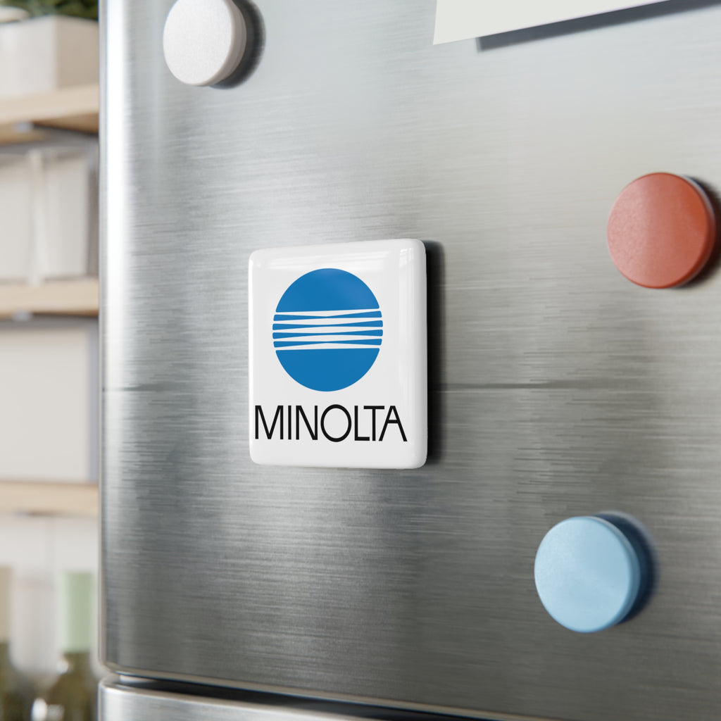 Minolta Square Porcelain Fridge Magnet