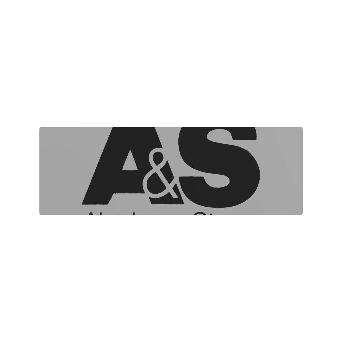Abraham & Straus Metal Sign