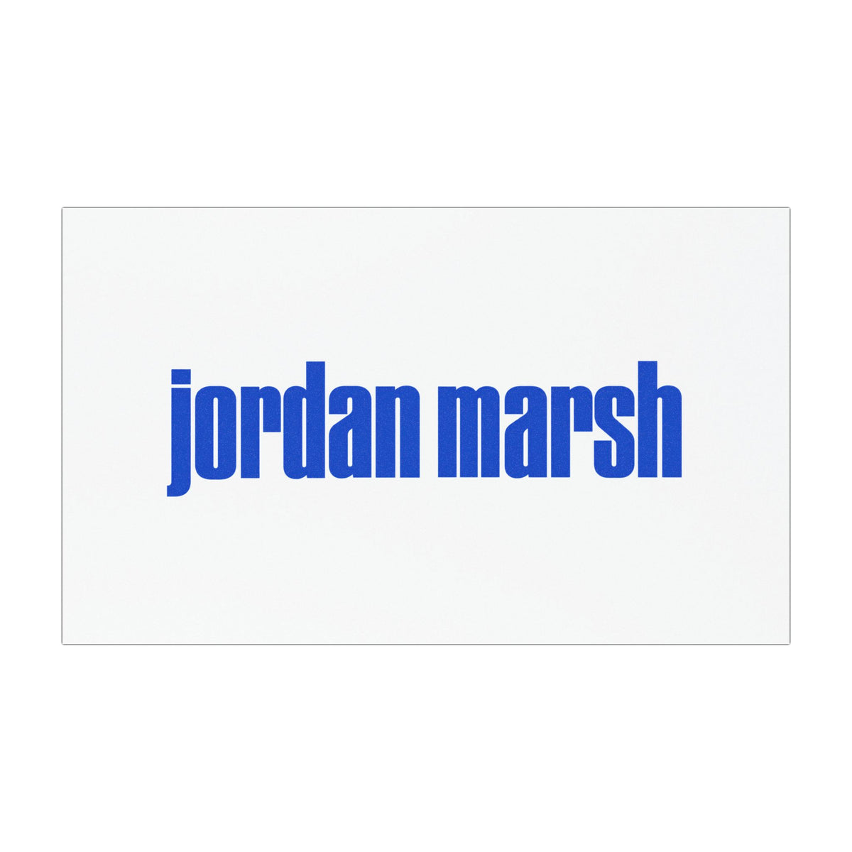 Jordan Marsh Car Magnet