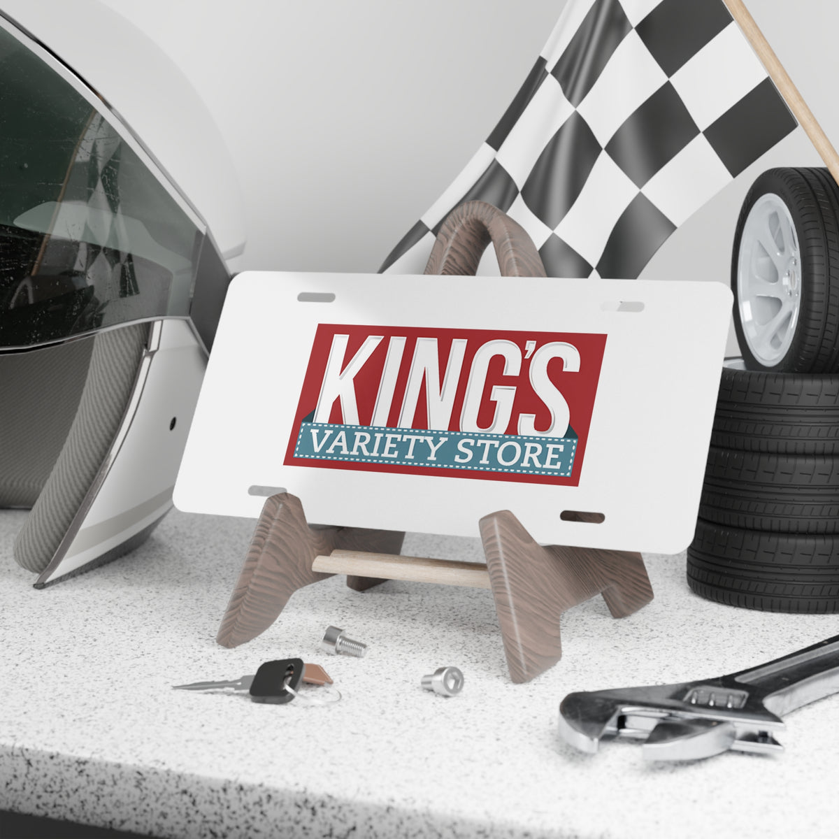 King's Variety Store Vanity License Plate