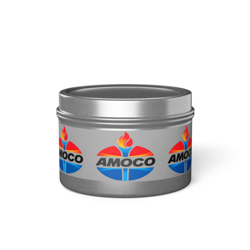 Amoco Tin Candle