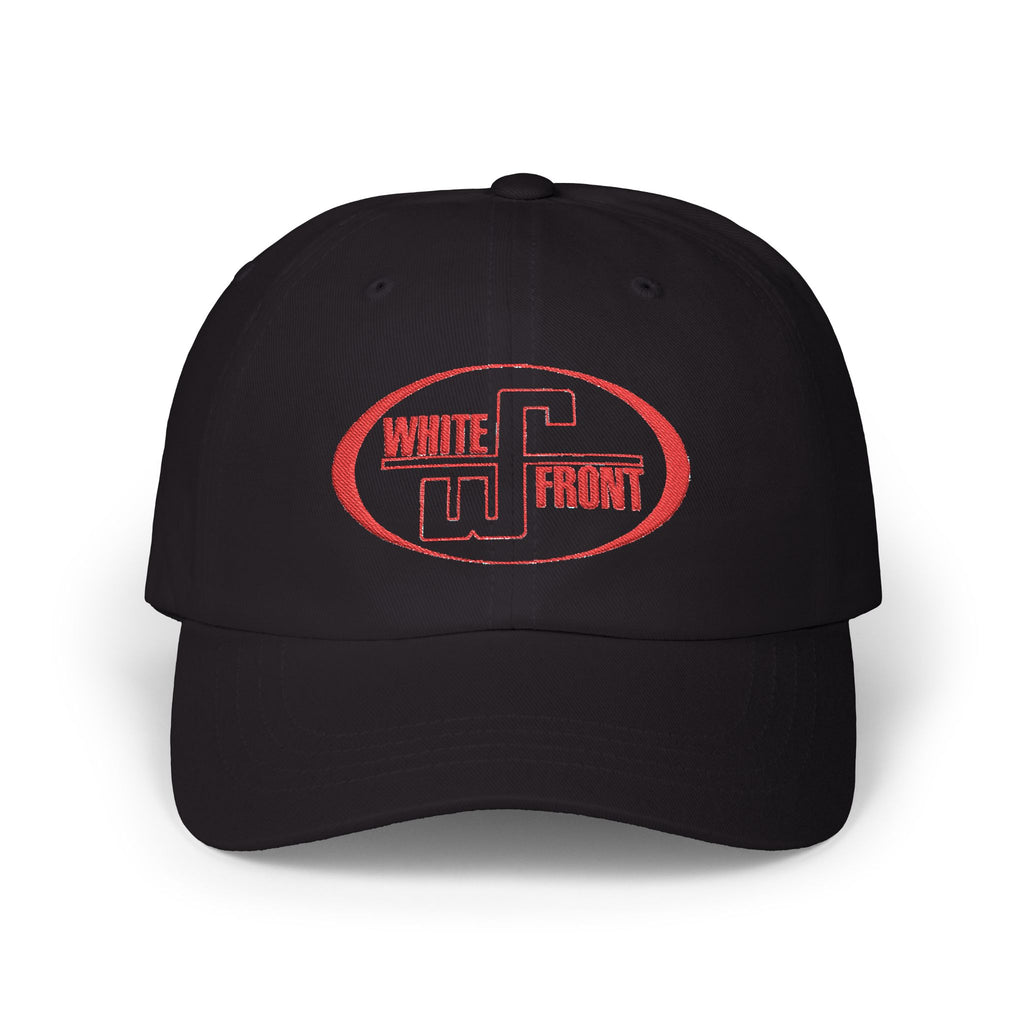 White Front Embroidered Dad Cap Hat