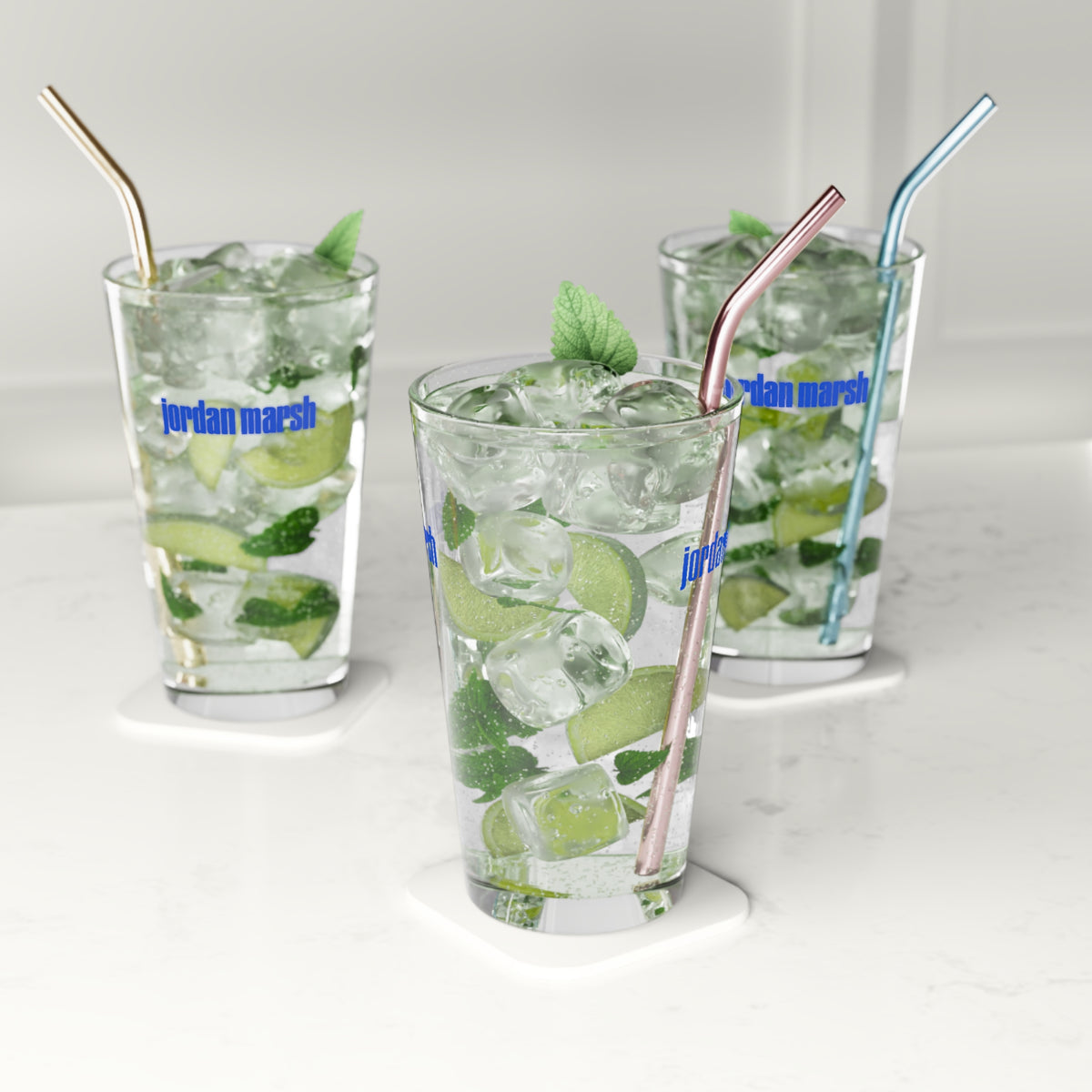 Jordan Marsh 16oz Pint Glass