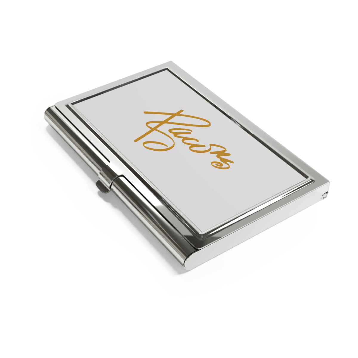 Bacon's Metal Business Card Holder