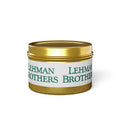 Lehman Brothers Tin Candle