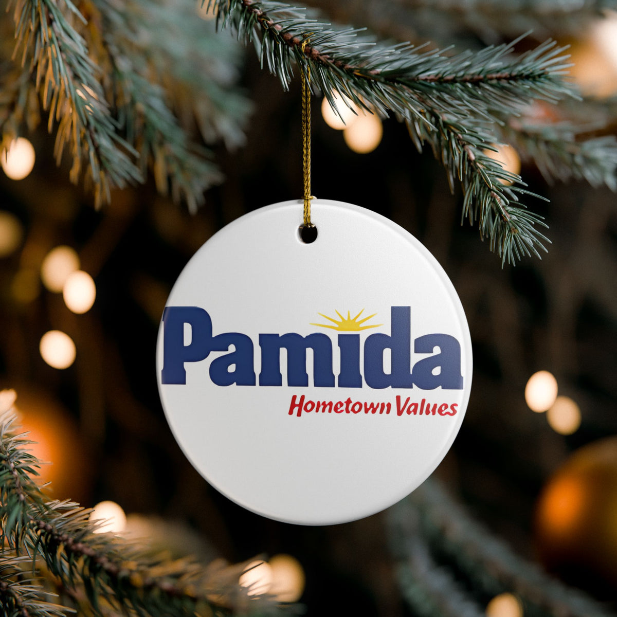 Pamida Ceramic Ornament