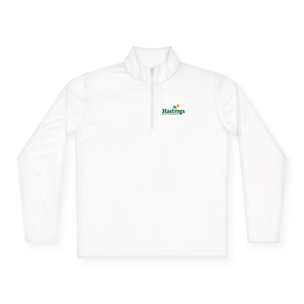 Hastings Entertainment Unisex Quarter Zip Pullover