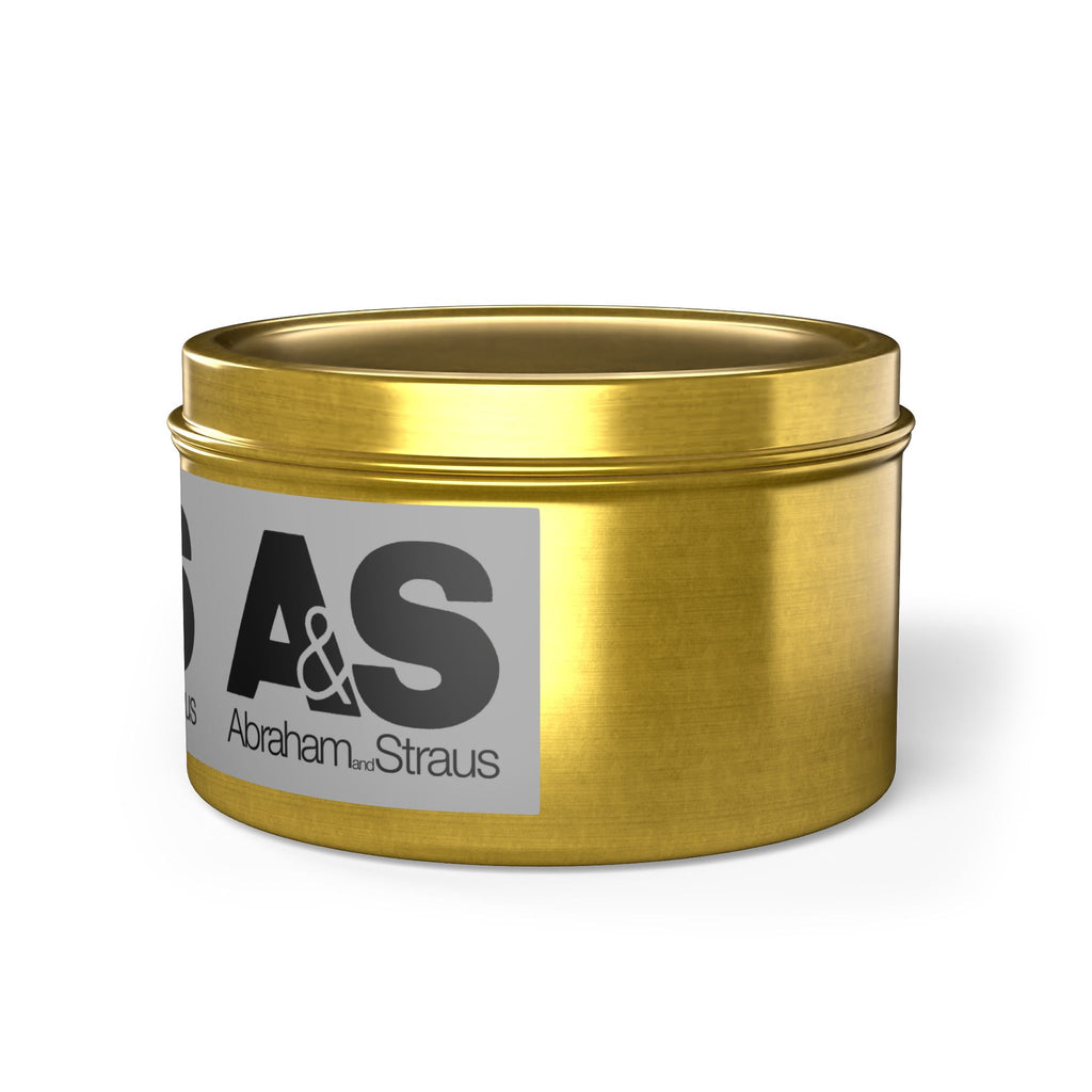 Abraham & Straus Tin Candle