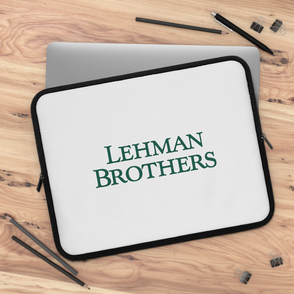 Lehman Brothers Laptop Sleeve