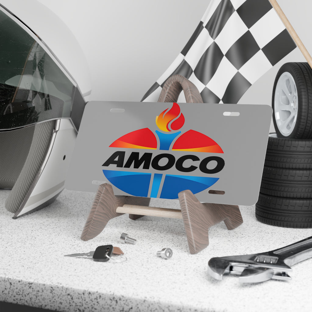 Amoco Vanity License Plate