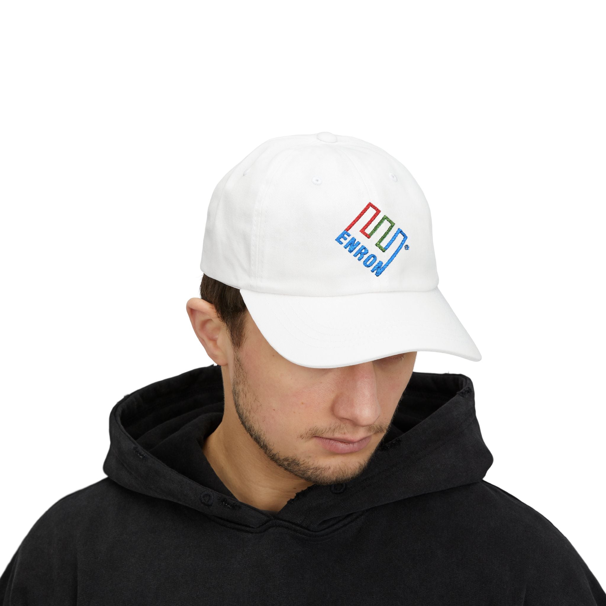 Enron Embroidered Dad Cap Hat