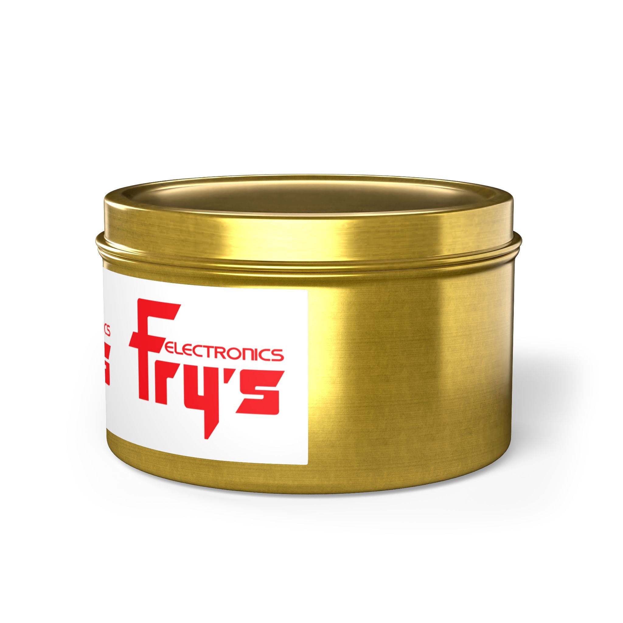Fry's Electronics, Inc. Tin Candle