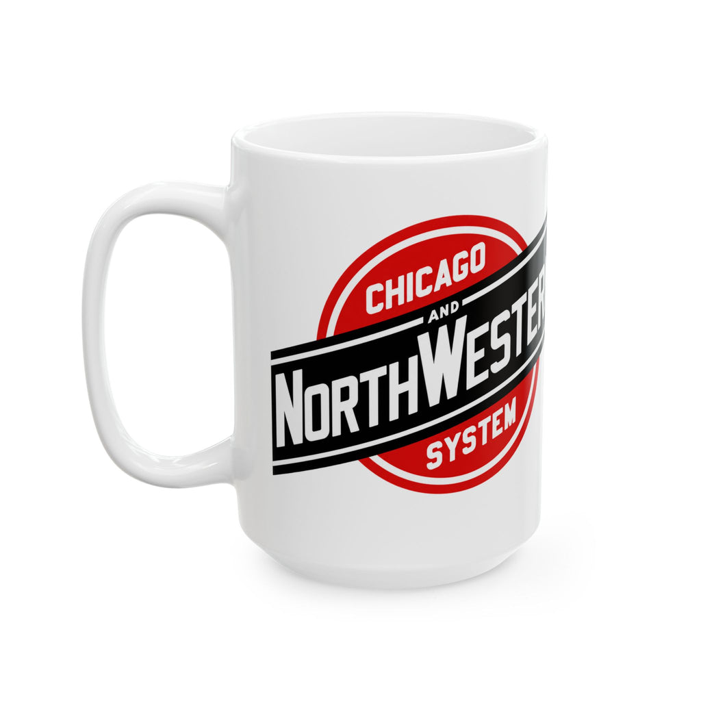 Chicago and North Western Railway Ceramic Coffee Mug