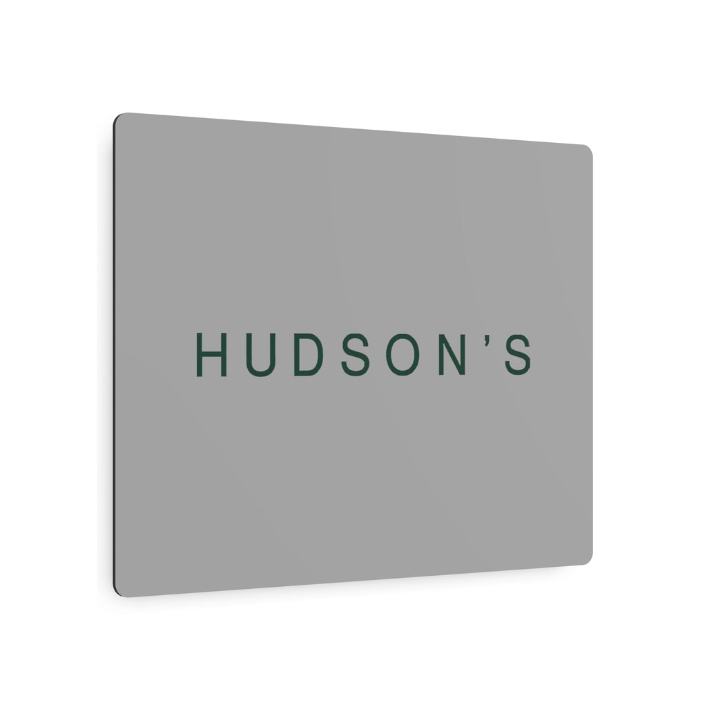 Hudson's Metal Sign