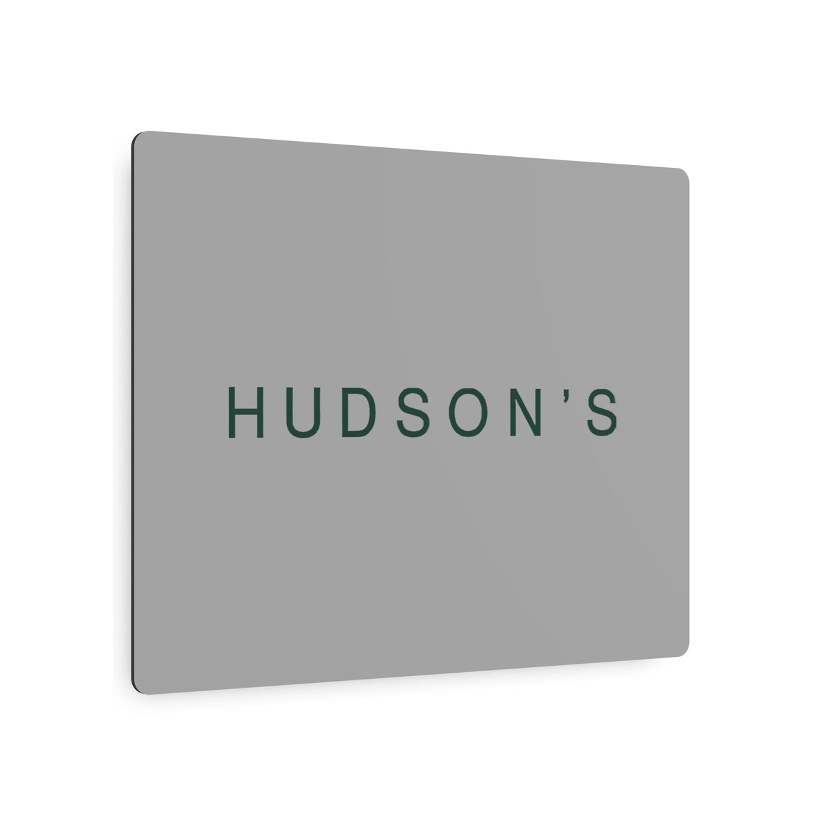 Hudson's Metal Sign