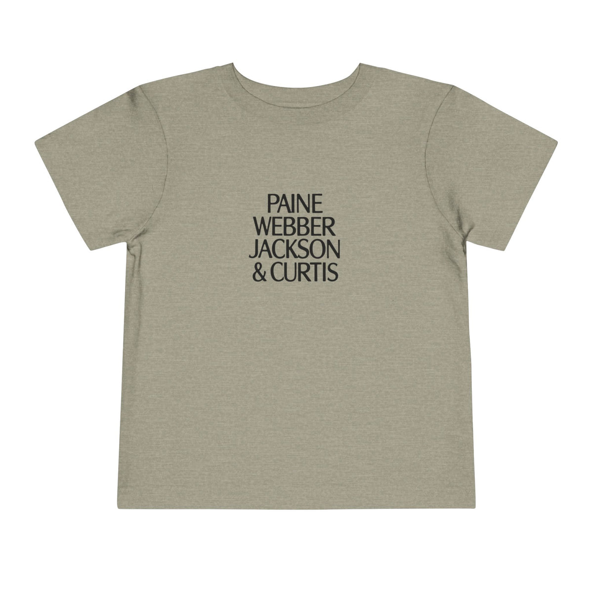 Paine Webber Jackson & Curtis Toddler Tee / T-Shirt