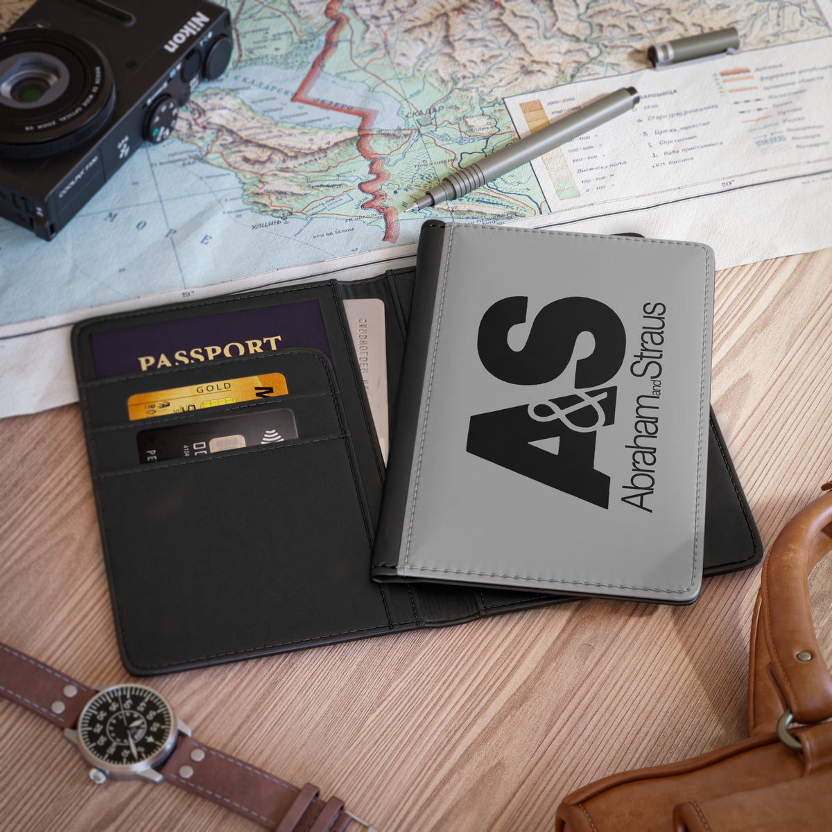 Abraham & Straus Passport Cover