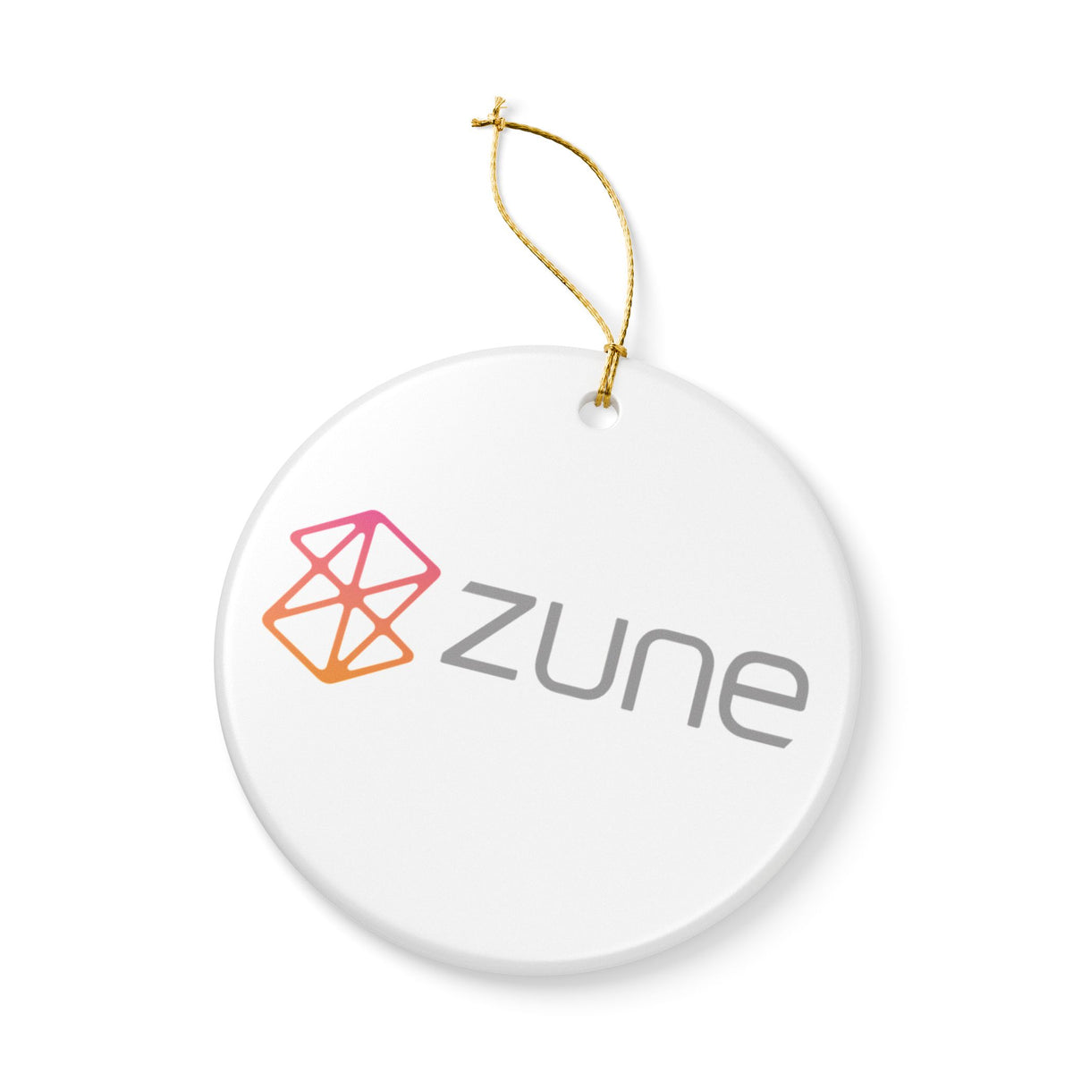 Zune Ceramic Ornament
