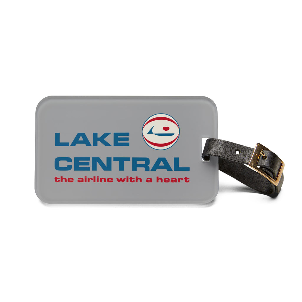 Lake Central Airlines Luggage Tag