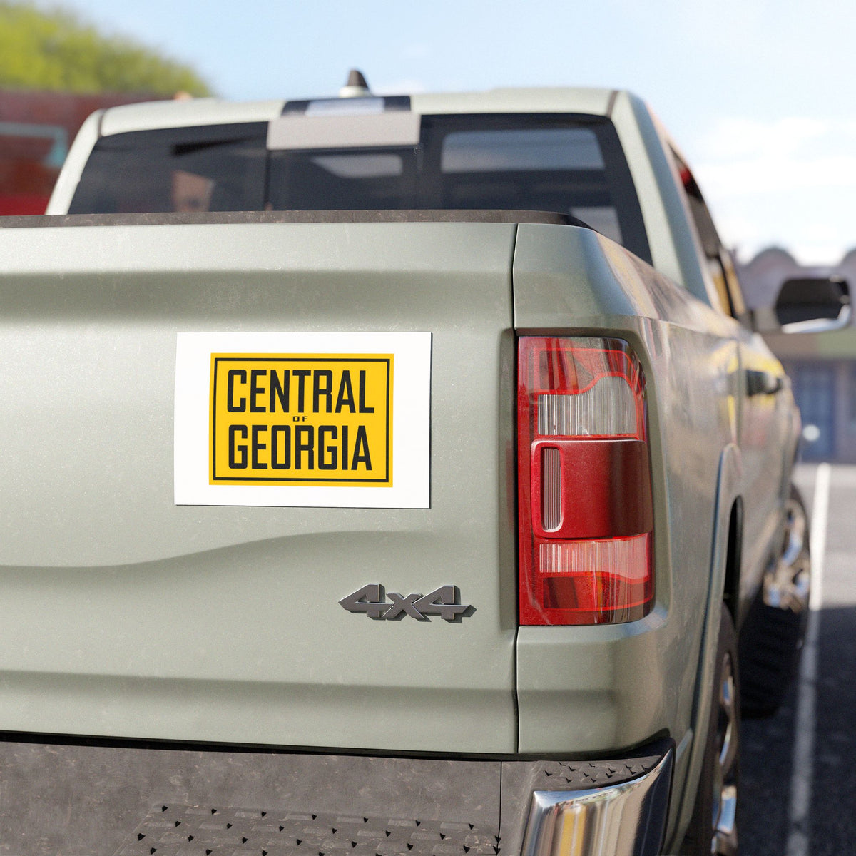 Central of Georgia Railway Car Magnet