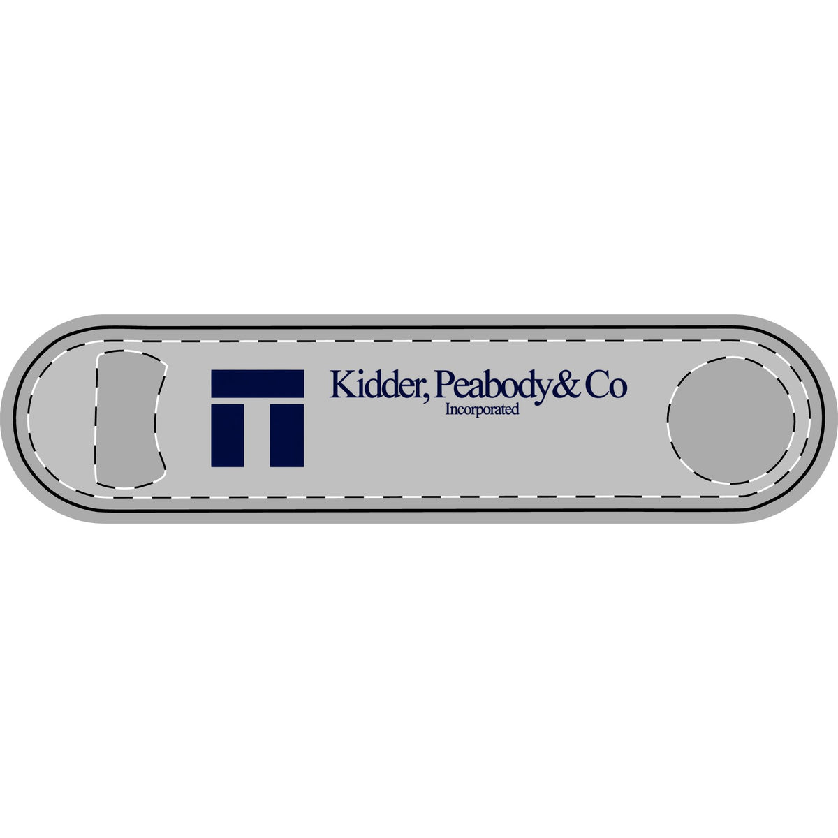 Kidder, Peabody & Co. Metal Bottle Opener