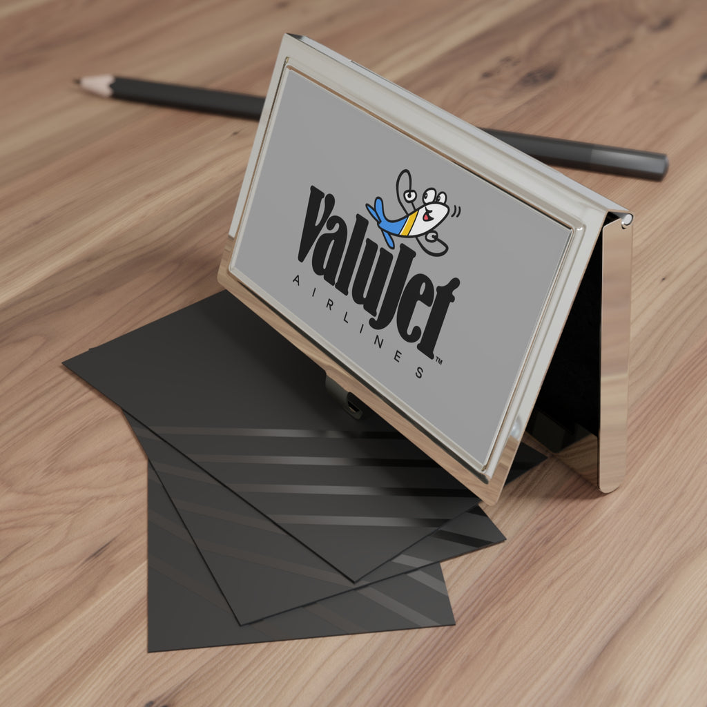 ValuJet Airlines Metal Business Card Holder