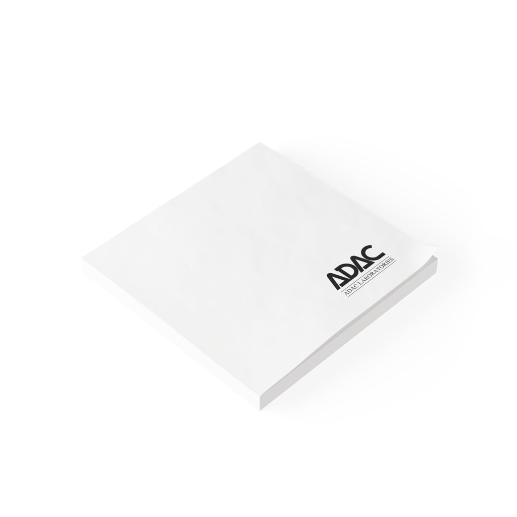 ADAC Laboratories Sticky Post-it Note Pad