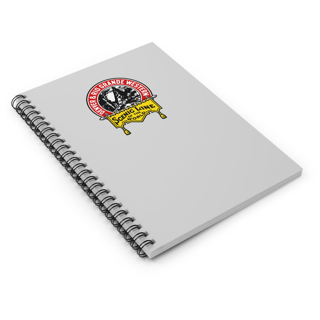 Denver and Rio Grande Western Railroad Spiral Notebook