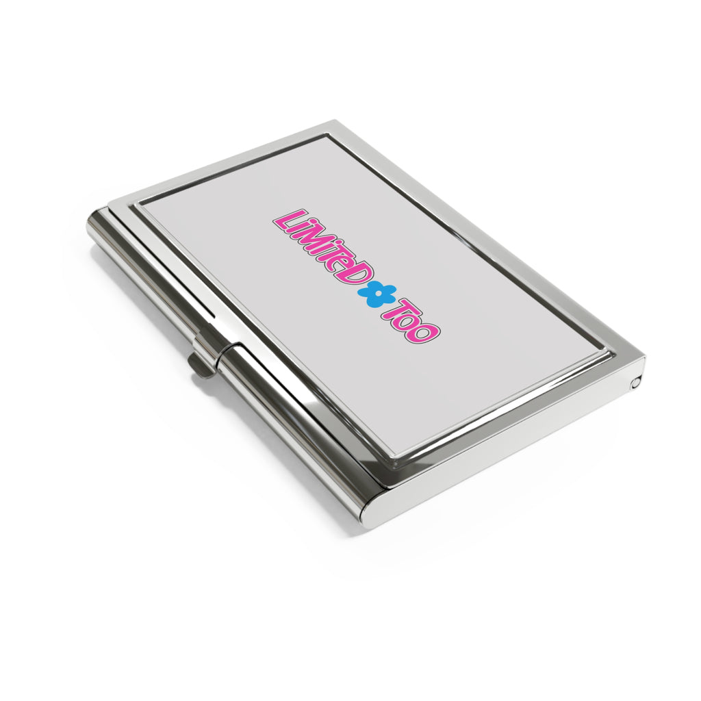 Limited Too Metal Business Card Holder