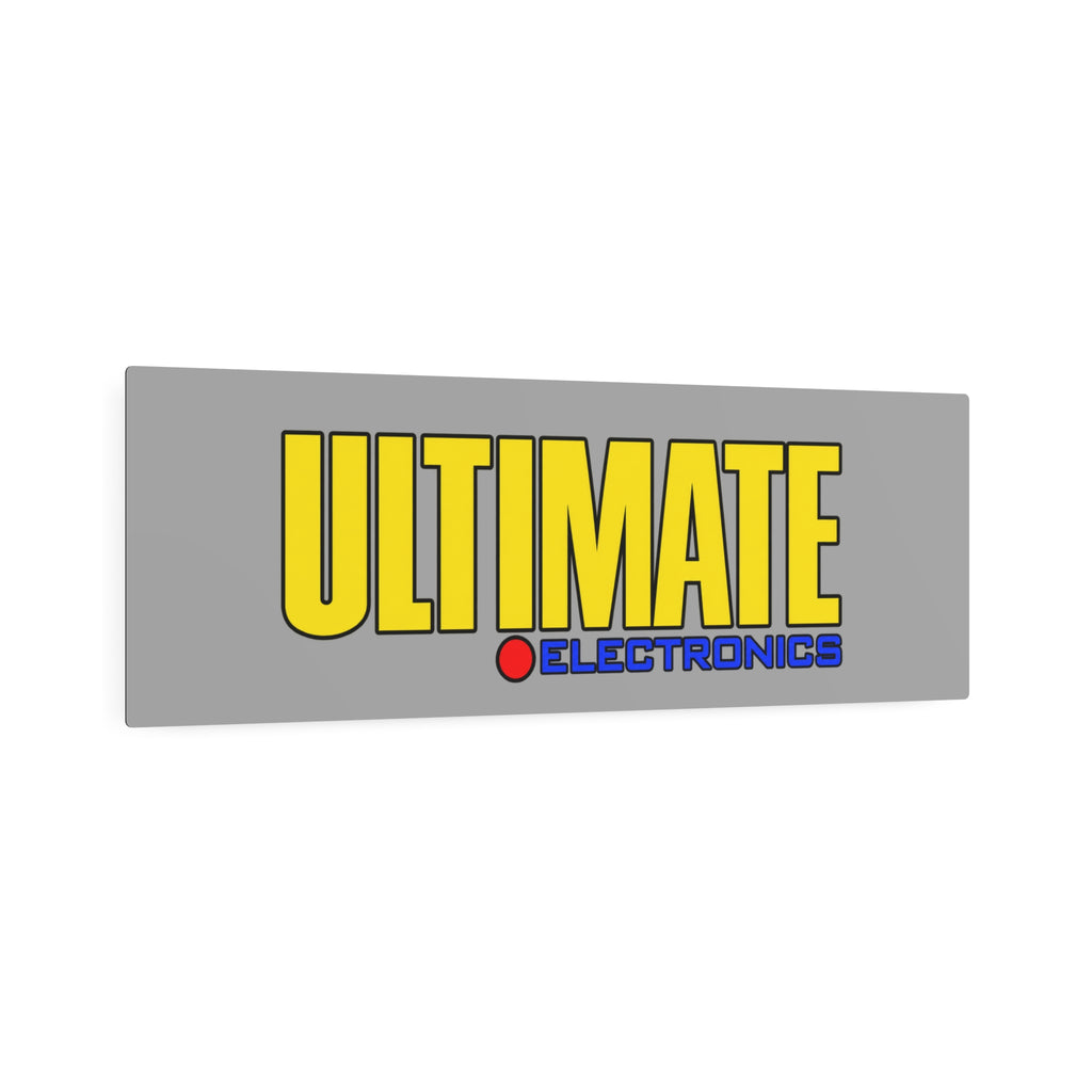 Ultimate Electronics Metal Sign